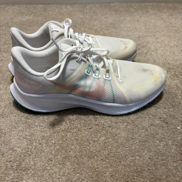 Size 11 Nike Quest 4 DA1106-105 Women's Mesh Running Shoes No Insoles - Picture 14 of 14